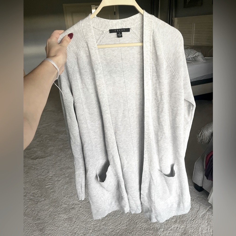 Cyprus Grey Cardigan